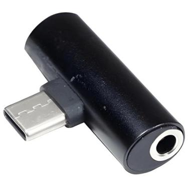 Imagem de Adaptador USB Tipo C c/ 02 saídas P2 - X-CELL