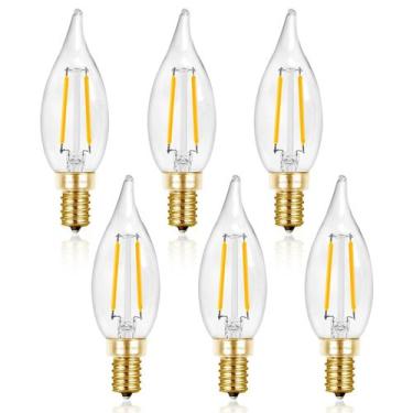Imagem de Lâmpada LED Hizashi Candelabra 25W E12 regulável 2700K 200LM 6PK