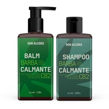 Imagem de Kit shampoo e balm ozonizado para barba don alcides cb2