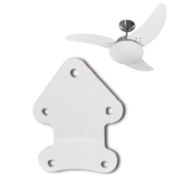 Imagem de Garra Ventilador de Teto Branco TRON