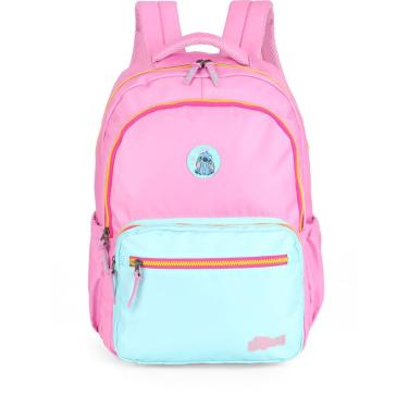Imagem de Mochila Stitch, Grande, Rosa, com Compartimento para Notebook, Luxcel
