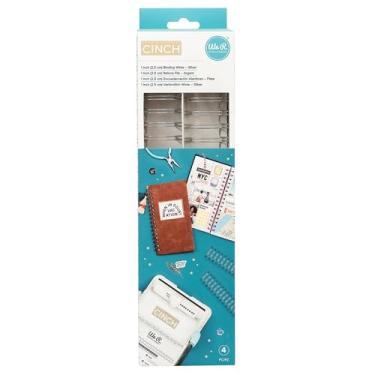 Imagem de Wire-o Prata 2,5x28cm para Encadernadora The Cinch We R - 4 Unidades