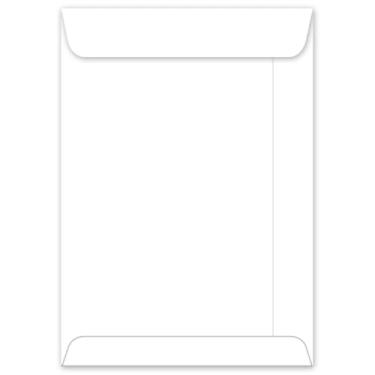 Imagem de Envelope Saco Branco OF23 162x229mm - Caixa com 100 Unidades