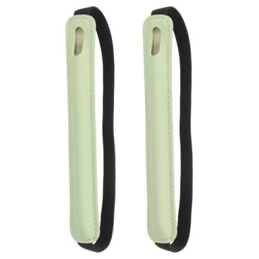 Imagem de PATIKIL 2 peças de suporte de caneta para tablet, capa universal retrátil para caneta, estojo elástico para lápis, bolsa protetora para tablet, notebook, verde grama