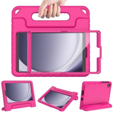 Imagem de AVAWO Capa para Samsung Tab A7 Lite de 8,7 polegadas 2021, Galaxy Tab A7 Lite Kids Case, SM-T220/T225 - Capa leve à prova de choque para Samsung Tab A7 Lite de 8,7 polegadas (2021), rosa