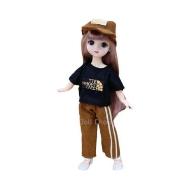 Imagem de Boneca De Anime Bjd De 12 Polegadas Com Saia, Chapéu, Roupas, Acessóri