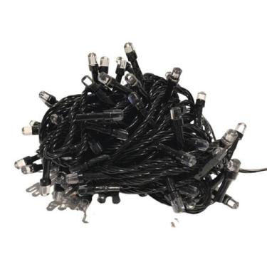 Imagem de Pisca Pisca Cordão 100 Lâmpadas Led Grão 10 Metros Cor ul - Gruposhopm