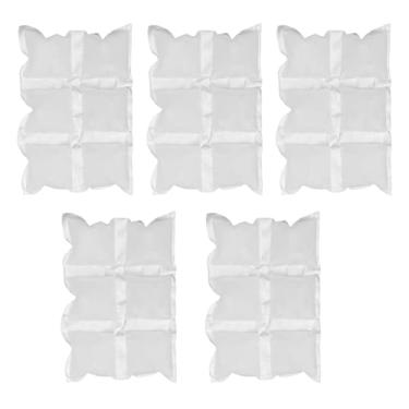 Imagem de DimyFew Bolsas de gelo, mantas de gelo, transporte de longo prazo, reutilizáveis para remessa, bolsas frias para acampamento, caminhadas, refrigeradores de, S