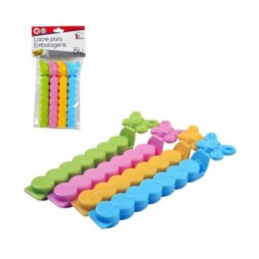 Imagem de Lacre para Embalagens de Plástico Forma de Borboleta 12cm - Nipo Cente