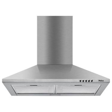 Imagem de Coifa Pirâmide Philco 60cm Inox Depurador e Exaustor PCO62I 110V