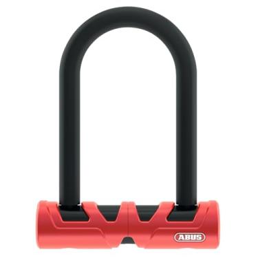 Imagem de ABUS Ultimate 420 U-Lock + Suporte USH - Cadeado de bicicleta com manilha redonda e suporte - Nível de segurança ABUS 12-140 mm Altura da manilha, preto