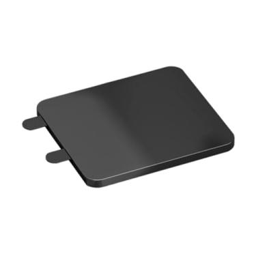 Imagem de Ｂｅｓｇａ Placa de extensão de mesa, bandeja de extensão de mesa, dobrável para escritório, suporte de mesa portátil, bandeja de teclado, apoio de braço, Preto