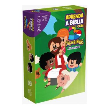 Imagem de Aprenda A Biblia Com 3 Palavrinhas Jogo De Cartas + Livreto - NoBrand
