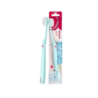 Imagem de Escova Dental Edel White Flosserbrush Ultrasoft Cores Sortidas 1 Unidade