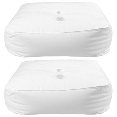 Imagem de ULTECHNOVO 2 peças de base pesada preenchível com água para arco de balão e suporte de coluna suporte estável para casamentos e festas sacos de peso quadrados reutilizáveis para eventos ao ar livre