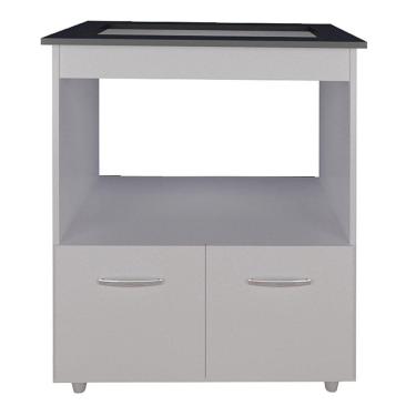 Imagem de Balcao Com Tampo Cooktop 5 Bocas 75cm 9445 Branco Mobbs