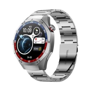 Imagem de Smartwatch Masculino GT 5 pro 2025 Com Tela AMOLED, GPS, Chamada Bluet
