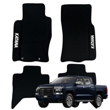 Imagem de Jogo de Tapete Para All New Triton Katana 2026 Kit Carro Borracha Premium 4 peças