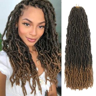 Imagem de Faux Locs Crochet Hair Aayubb 26 polegadas Ombre Blonde T27 x7