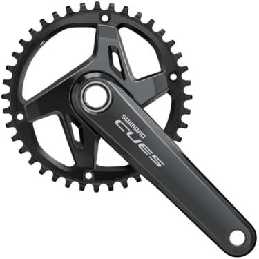 Imagem de SHIMANO CUES FC-U8000-1 Pedaleira - 175 mm, 9/10/11 velocidades, 40t, 110 BCD, Hollowtech II, preto