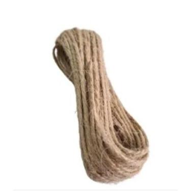 Imagem de Fio De Juta Melaço Com 90 Metros Cru Embalagem