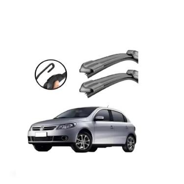 Imagem de Kit 3 Palhetas Automotiva Limpadores Para-brisa Gol/ Parati G4 G5 - NA