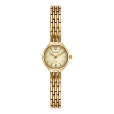 Imagem de Relogio Mondaine Feminino Ref: 32955lpmvdm1 Bracelete Dourado