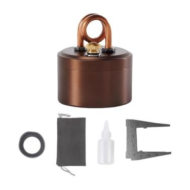 Imagem de UGPLM Fogão portátil para camping, à prova de vento, leve e compacto, ideal para caminhadas, piqueniques, ferver água e fazer churrasco ao ar livre, CafÉ