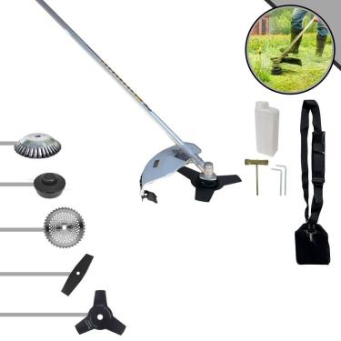 Imagem de Roçadeira Toyama Tbc43h 1,7hp 43cc + Escova + Faca 2p E 40d