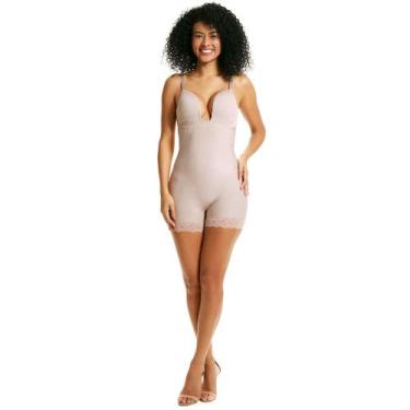 Imagem de Body Boxer Modelador Plie Feminino Shades Com Bojo Redutora - Plié, Bl