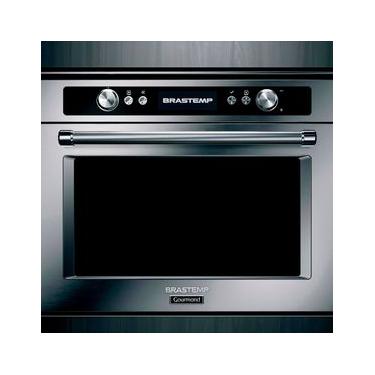 Imagem de Forno de Embutir Elétrico a Vapor Gourmand 34Litros Inox com Cozimento a Baixa Temperatura e Meat Control - BOD45AR