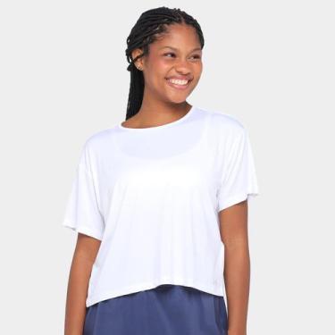 Imagem de Camiseta Under Armour Motion SS Feminina, Branco, Cinza, G