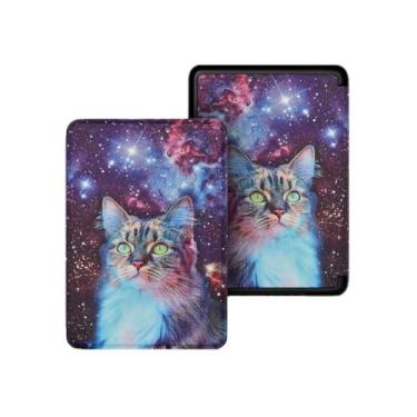 Imagem de Akacy Capa com padrão pintado para Kindle Paperwhite 6.0 polegadas 11ª geração lançada em 2022/2024 (Modelo: C2V2L3/RS23CV) com função hibernar/despertar automática (26)