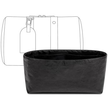 Imagem de FANJI Project Bolsa organizadora para bolsa LV City Keepall, ajuste personalizado dentro de preto fosco leve e resistente à água