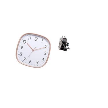 Imagem de Fenteer Relógio de Parede Digital Vintage E Modelo de Estátua de Câmera, Ornamento de Resina para Casa, Sala de Jantar, Academia, Bar, Decoração de Casa de Fa