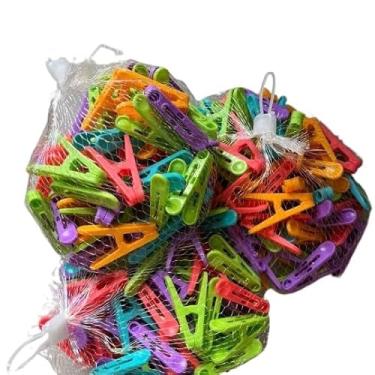 Imagem de 200, 150, 100 Ou 50 PeçAs Por Embalagem Prendedores De Roupa Prendedores De Roupa De PláStico Para Uso Em Lavanderia Tipo ReforçAdo Tipo DuráVel(150 prendedores)