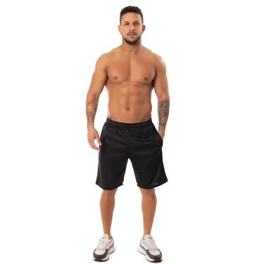 Imagem de Bermuda Academia Esportiva Corrida Treino Bolso Masculina-Masculino