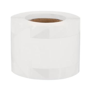 Imagem de PATIKIL Etiquetas de fita adesiva Arrow 10 cm x 5 cm, 200 peças, adesivos autoadesivos brancos para marcação de piso de seta adesivos direcionais para sala de aula, academia, direção de fluxo de gás