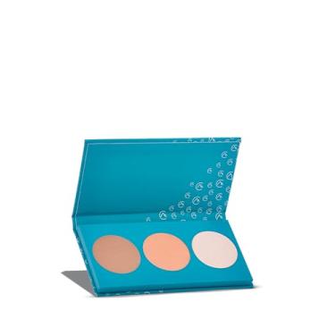 Imagem de Paleta Blush Iluminador e Contorno Catharine Hill Trio Sculpt Chill Multifuncional (1022/K1 - Cor 01, 9g)