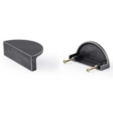 Imagem de Kit 6 Puxador Armario Puxador Concha Gaveta Puxadores - Telis Ferragen