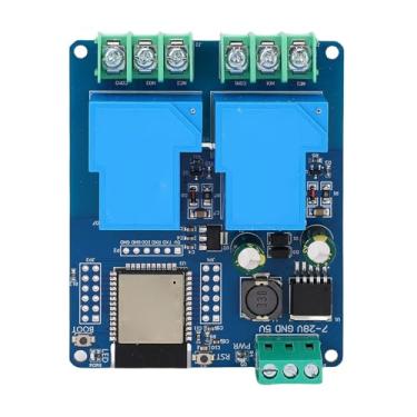 Imagem de LiebeWH Módulo de relé de 2 Canais 30A Placa de Desenvolvimento WiFi Com Flash de 4 MB e Controle de Velocidade PWM para Projetos de IoT de Automação Residencial