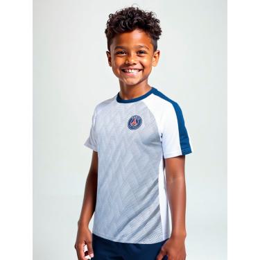 Imagem de Camiseta Infantil Dry Fit Psg Branco 10