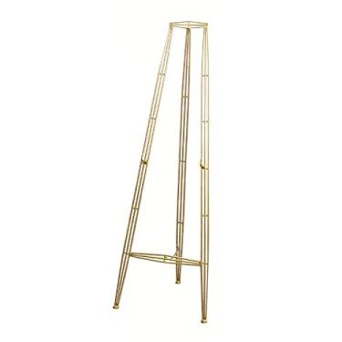 Imagem de Suporte para quadro de desenho de cavalete de exibição de piso para foto suporte de moldura adulto Wwelcome Suporte de exibição de fotos Suporte de pintura a óleo de ferro