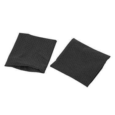 Imagem de Irfora ESTILO UNISEXO, Pulseira Elástica, Material de Seda Gelada, Pulseira de Resfriamento para Atletismo, Limpeza Fácil, Ampla Aplicação Em Esportes, Basquete, etc., Suor (Preto)