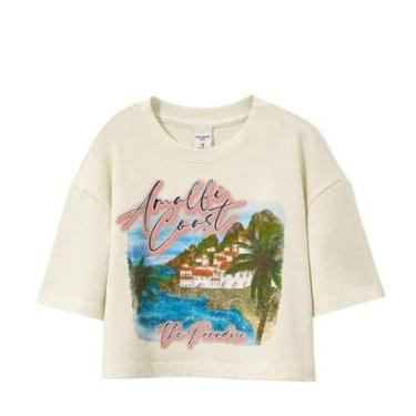 Imagem de Blusa Hering Infantil Menina Box Oversized Super Cotton-Feminino