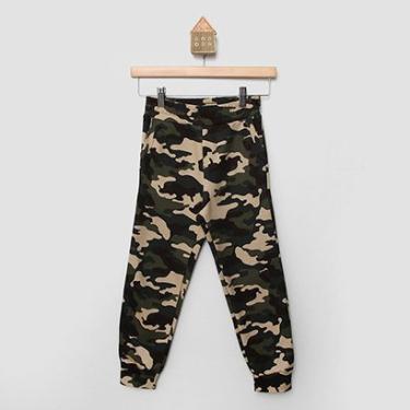 Imagem de Calça Jogger Infantil Hering Kids Camuflada Menino-Masculino
