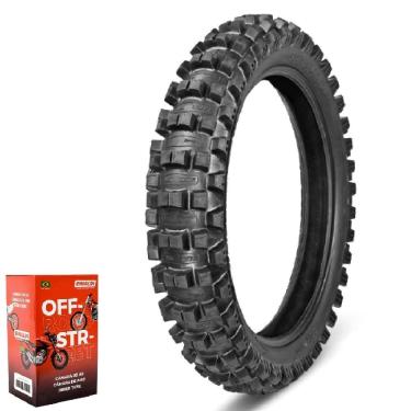 Imagem de Kit Pneu Crf 150f  90/100-16 51m Mx007 Medium Soft Borilli + Câmara