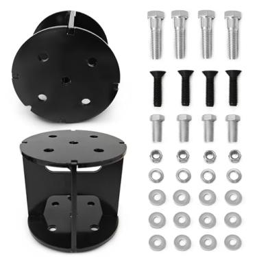 Imagem de MILLISEC Kit de espaçadores universais de mola pneumática de 10 cm compatível com Firestone, Airlift e outras marcas, kits de suspensão substitui #52440, TR200040AS, 2371
