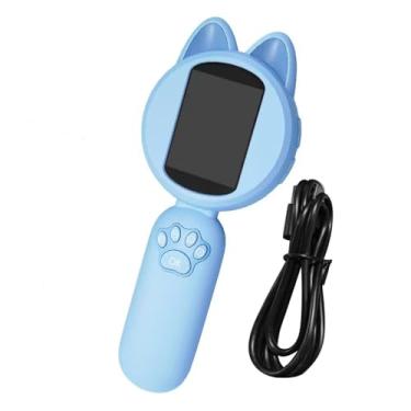 Imagem de Garosa Microscópio Infantil Com Tela IPS de 2 Polegadas Microscópio Digital Portátil 8 Luzes LED Ferramenta de Exploração Científica para Presente Educacional Infantil