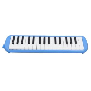 Imagem de TOPINCN 32 Teclas Melodica, 32 Teclas Melodica Instrumento Teclado Soprano Piano Estilo Com Bocal Conjuntos de Tubo para Iniciantes Adultos Presente